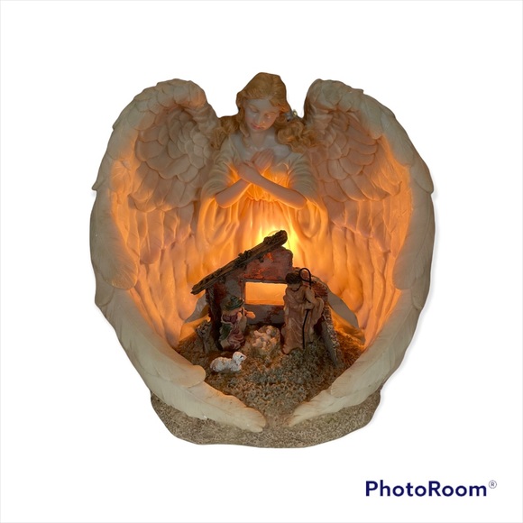 Sculptured Angel Nightlight 8” w/ box - Picture 1 of 5